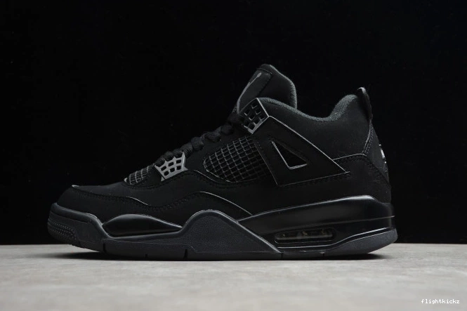 (2020) 4 Black Jordan Cat Air CU1110-010 1115